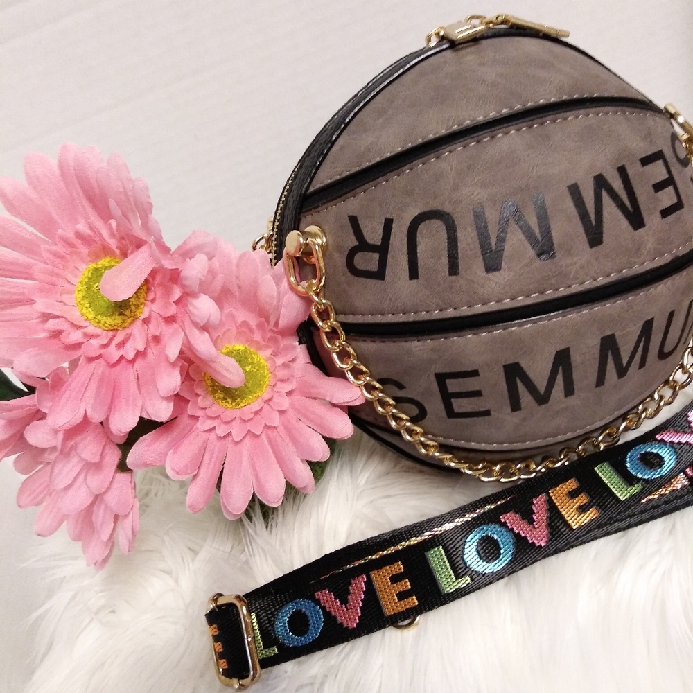 Basketball Style Handbag - Picture 2 of 6